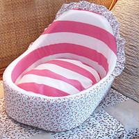 Cat Dog Bed Pet Liners Plaid/Check Flower Breathable Soft Random Color