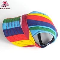 Cat Dog Bandanas Hats Dog Clothes Holiday Casual/Daily Color Block Rainbow