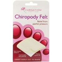 carnation chiropody felt