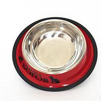 Cat Dog Bowls Water Bottles Feeders Pet Bowls Feeding Waterproof Reflective Portable Blue Red