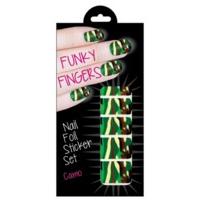 Camo Print Funky Fingers Nail Foils