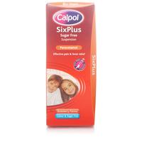 Calpol Six Plus Sugar Free Suspension Liquid