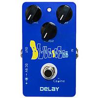 Caline CP-19 Blue Ocean Delay Guitar Effect Pedal Controls the Delay Time from 25ms to 600ms