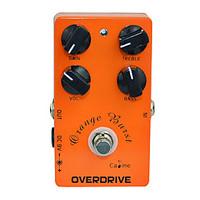 caline cp 18 orange burst overdrive pre amp electric guitar effect ped ...