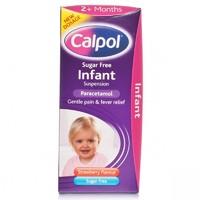 Calpol Sugar Free Infant Suspension Liquid 2+ Months