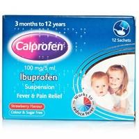 Calprofen Sugar Free Ibuprofen 100mg Sachets