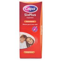 calpol six plus orange suspension