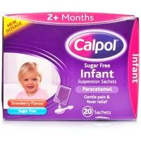 Calpol Sugar Free Infant Suspension Sachets