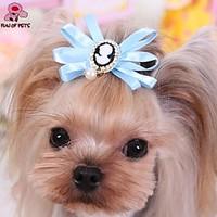 Cat / Dog Hair Accessories / Hair Bow Red / Blue / Pink Dog Clothes Spring/Fall Wedding / Cosplay