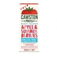 Cawston Kids Apple & Summer Berries Multi Pack ((200mlx3) x 6)