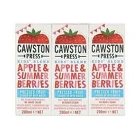 Cawston Kids Apple Summer Berries M/P 3 x 200ml (1 x 3 x 200ml)