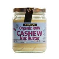 carleys organic raw cashewnut butter 250g 1 x 250g