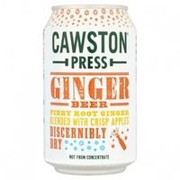 Cawston Sparkling Ginger Beer - Cans (330ml x 24)