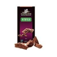 Cavalier Belgian Milk Choc with Stevia 85g (1 x 85g)