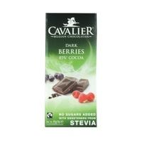 Cavalier Belgian Dark Choc Dark Berries 85g (1 x 85g)