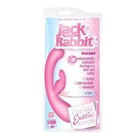 California Exotic Novelties Rechargeable G Jack Rabbit Pink