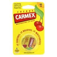 carmex cherry moisturising lip balm pot spf15