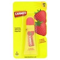 carmex strawberry moisturising lip balm spf15 10g