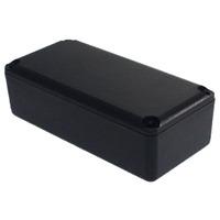 camdenboss rx2kl05s 1 potting box black with lid 49 x 24 x 16mm p