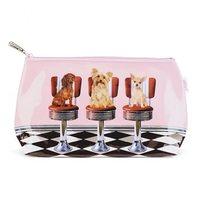 catseye diner dogs wash bag