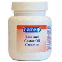 Care zinc & castor oil cream 100g