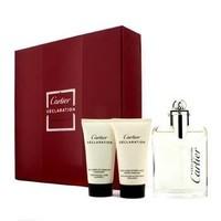 Cartier Declaration Coffret: Eau De Toilette Spray 50ml + All Over Shampoo 30ml + After Shave Emulsion 30ml 3pcs