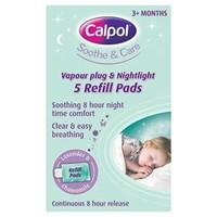 calpol vapour plug ampamp nightlight refill pads 5 refill pads