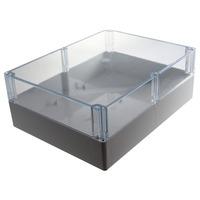 CamdenBoss 7200-2038C Polycarbonate Case Clear Lid 300 x 230 x 111...