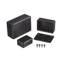 camdenboss rx2kl06s 5 potting box black with lid 58 x 28 x 18mm p