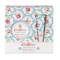 Cath Kidston Provence Bluebell & Jasmine Hand Bag Duo of Multipurpose Balm 20g & Lip Gloss Tube10ml