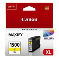 canon pgi 1500xly yellow original high capacity ink cartridge