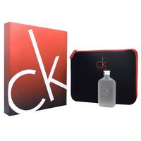 Calvin Klein Ck One EDT Spray 100ml + Media Case Giftset