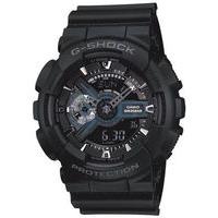 casio g shock standard analog digital watch ga 110 1b black