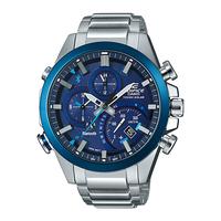 Casio EDIFICE Smartphone Link Bluetooth Dual World Time Watch (EQB-500DB-2A) - Blue