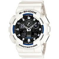 casio g shock standard analog digital watch ga 100b 7a white