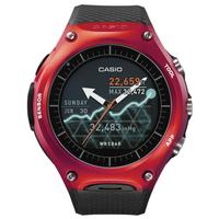 Casio WSD-F10RD Smart Outdoor Watch with Android Wear - Red