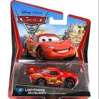 Cars 2 Lightning McQueen with Racing Wheels Die Cast Vehicles No 3 V2797