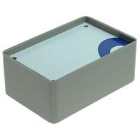 CamdenBoss BIM4003-GY/PG Aluminium Lid Case Grey 85 x 56 x 35mm 40...