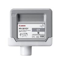 Canon PFI-302GY Grey Original Ink Cartridge