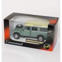 Cararama Diecast Model - Green Land Rover Series III 109 - 1:43 Scale - CR038