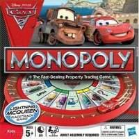 Cars 2 Monopoly Race Track Game