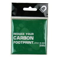 CARBON FOOTPRINT FRIDGE MAGNET