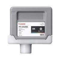 canon pfi 302bk black original ink cartridge