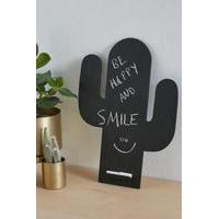 Cactus Chalkboard, BLACK