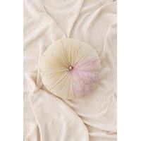 Caily Round Tie-Dye Pillow, PINK