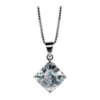 CARAT 9ct Gold Asscher Cut Pendant