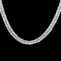CARAT Sterling Silver Simple Grand Necklace