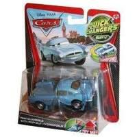 Cars 2- Quick Changers Finn Mcmissile Aqua Version /toys