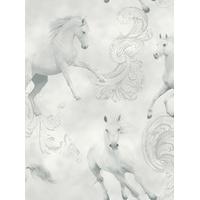 Camarillo Horse Wallpaper- Grey - Arthouse 667300