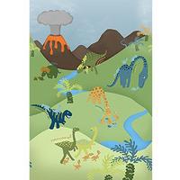 Catherine Lansfield Dinosaur Wall Mural 232cm x 158cm